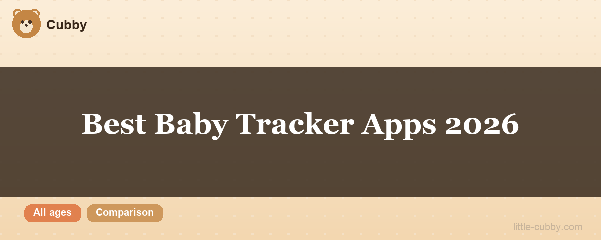 Best baby tracker apps 2026 comparison