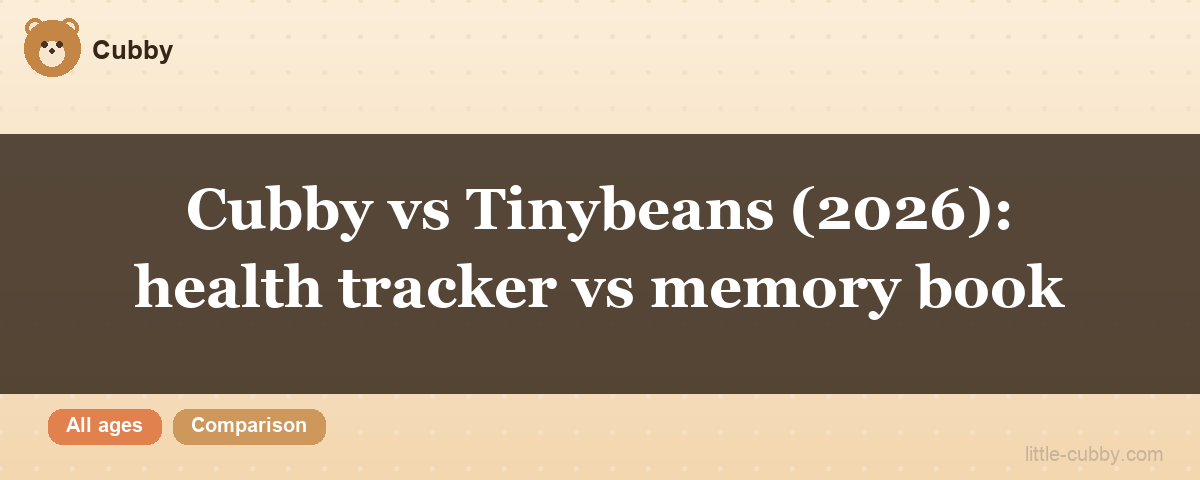 Cubby vs Tinybeans comparison