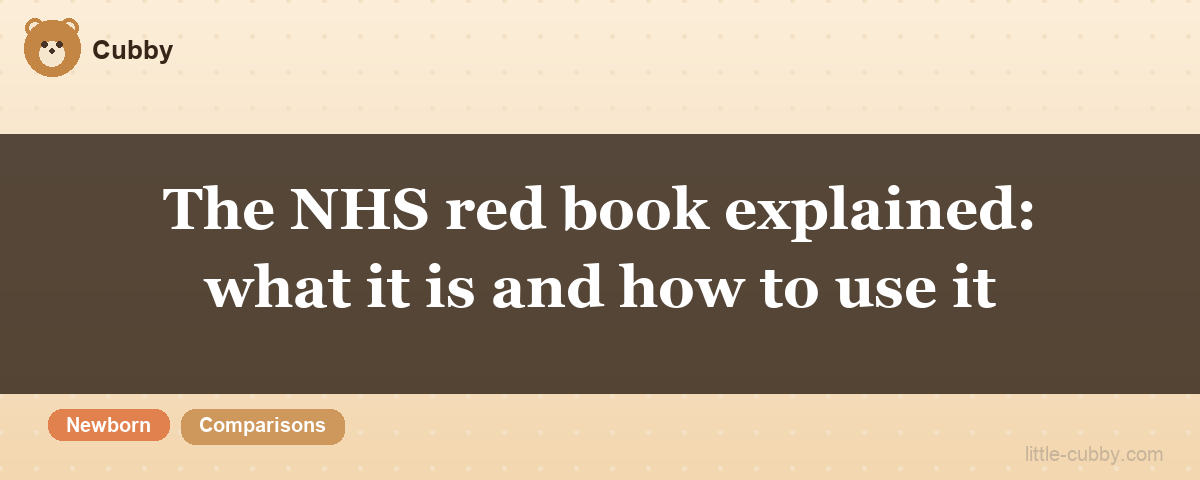 The NHS red book explained: what it is and how to use it